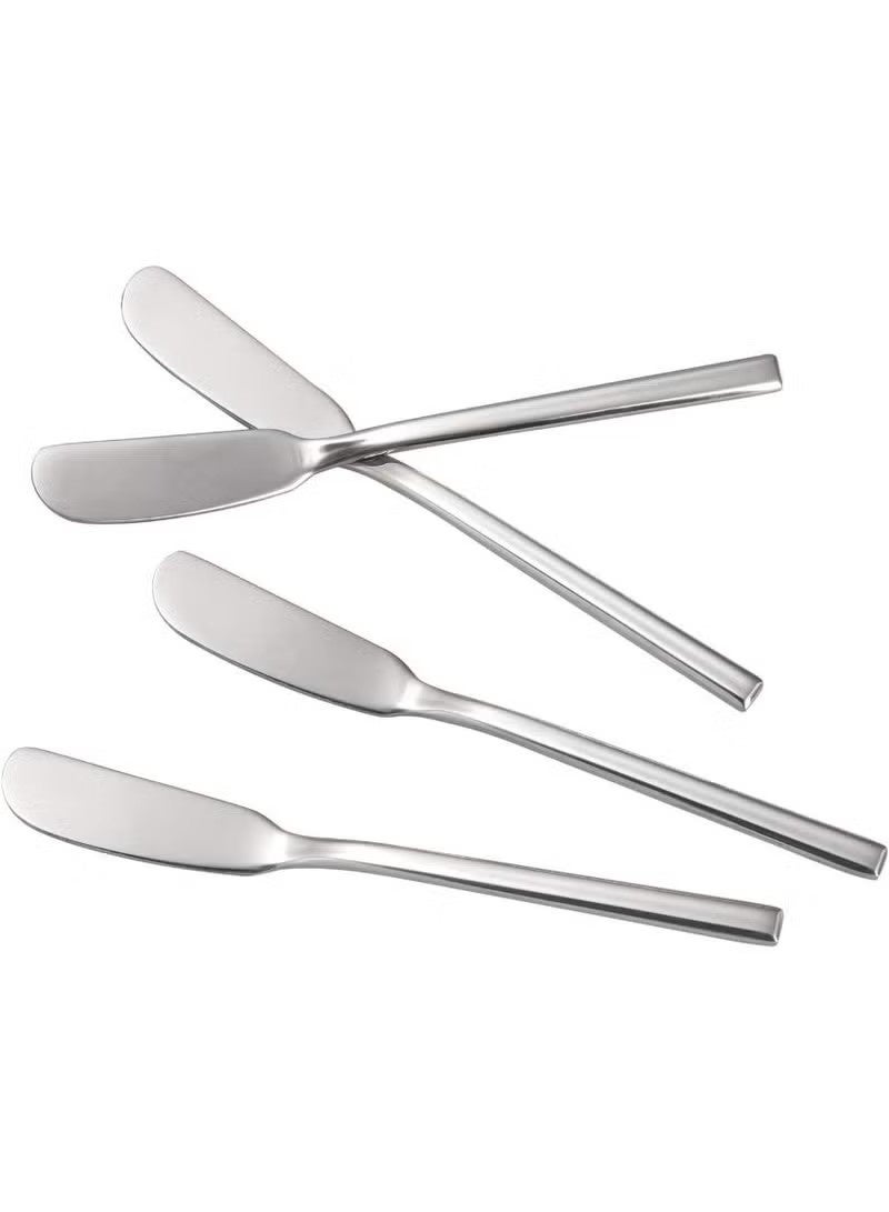 6 قطع من سكاكين الزبدة المصنوعة من الفولاذ المقاوم للصدأ، سكاكين فرد الزبدة، سكاكين فرد الجبن مقاس 6.5 بوصة - Image 5