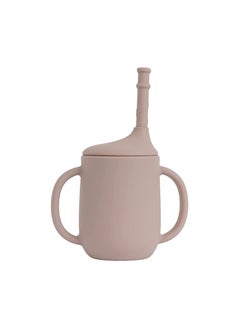 Silicone Sippy Cup, 8 Oz, 6 Months +,Trainer Cup for Infant, BPA-Free, Safe Use for Freezer, Dishwasher and Microwave