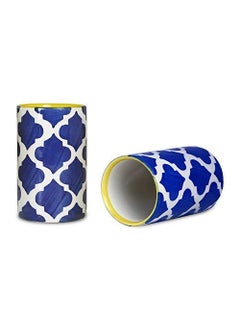 Caffeine Caffeine Ceramic Handmade Blue Umrao Combo Dinner Set (Set of 13 pcs)  - Image 2