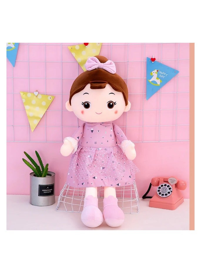 صندوق العاب دمى كرتونية الأميرة خرقة فتاة قطيفة محشوة ألعاب قطيفة للأطفال (45 سم)