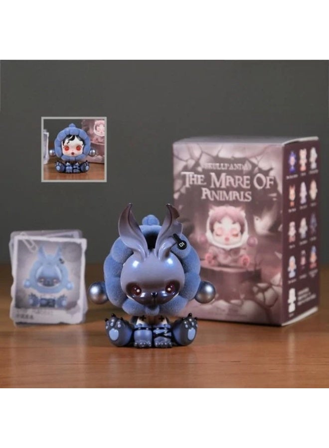 بوب مارت Skullpanda The Mare of Nightmares Figures، صندوق عشوائي، مجسّمات SKULLPANDA، دمى قابلة للجمع، ديكور منزلي، هدية عيد ميلاد، صندوق واحد - Image 3