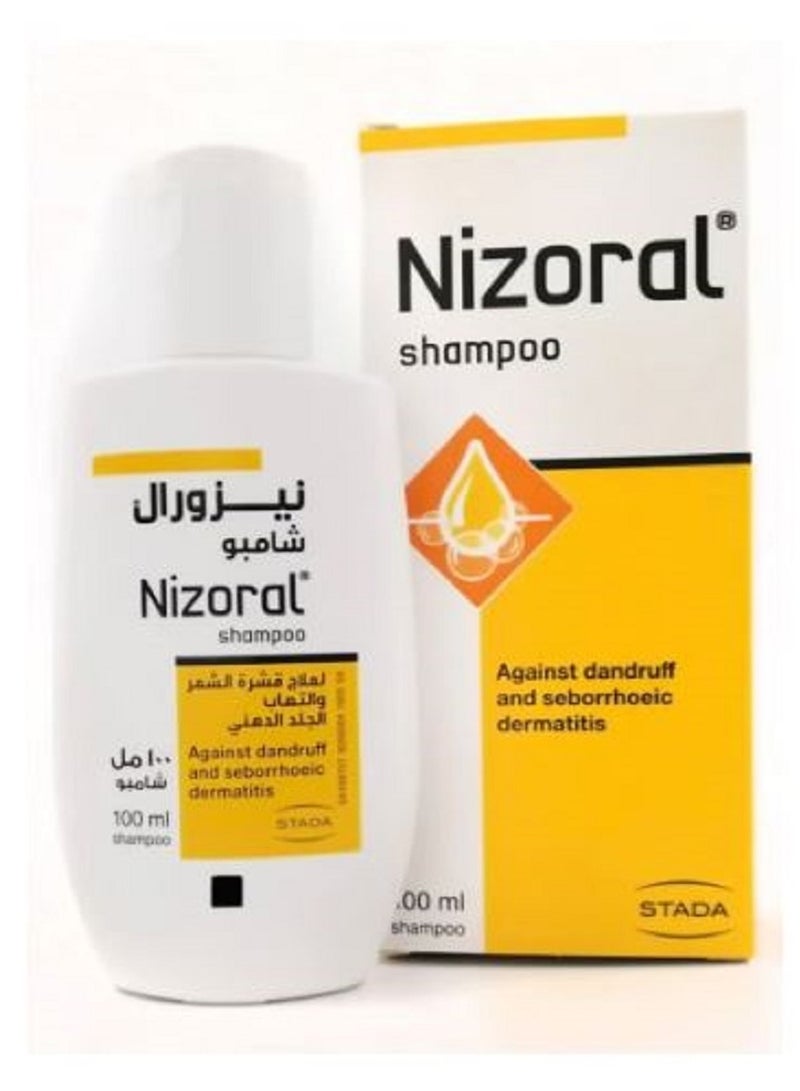 Nizoral Original Shampoo Anti-Dandruff and Treat Seborrheic Dermatitis 100ml - Image 2