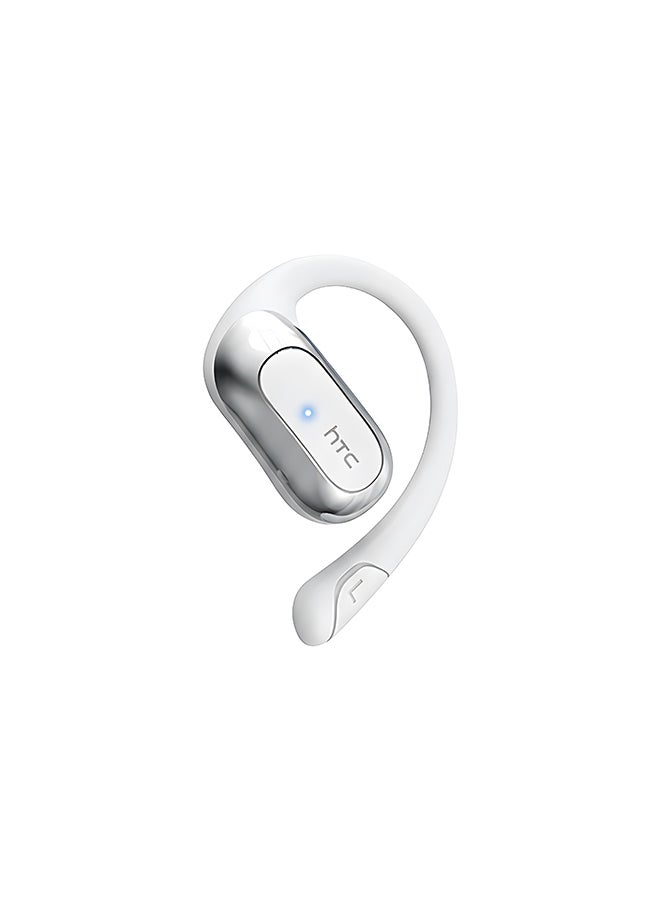 HTC NE21 OWS Wireless Earbuds, Bluetooth 5.4, AI Translator Earphones, Open-Ear Sport Design, ENC Noise Reduction, HD Bass Sound, Touch Control, Lightweight, 50-Hour Battery Life, White white - Image 5