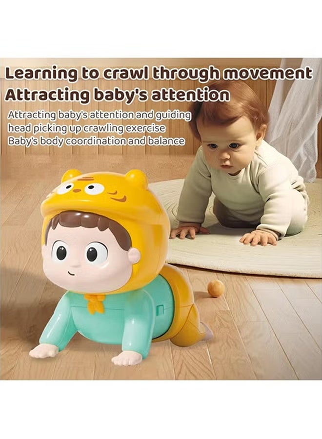 Jamal Crawling Baby Toys For 6 To 18 Months, Baby Development Crawling & Tummy Time Music Toy, Crawling Toy For 6+ Month Old, For Babies Boy And Girl - Image 4