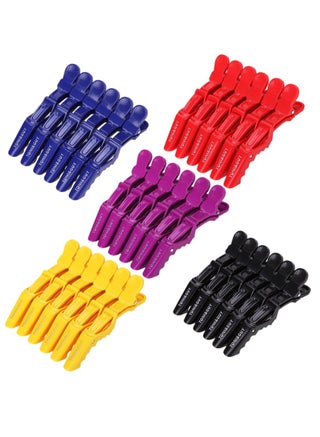 Hair dressing Clips -6pcs MultiColor