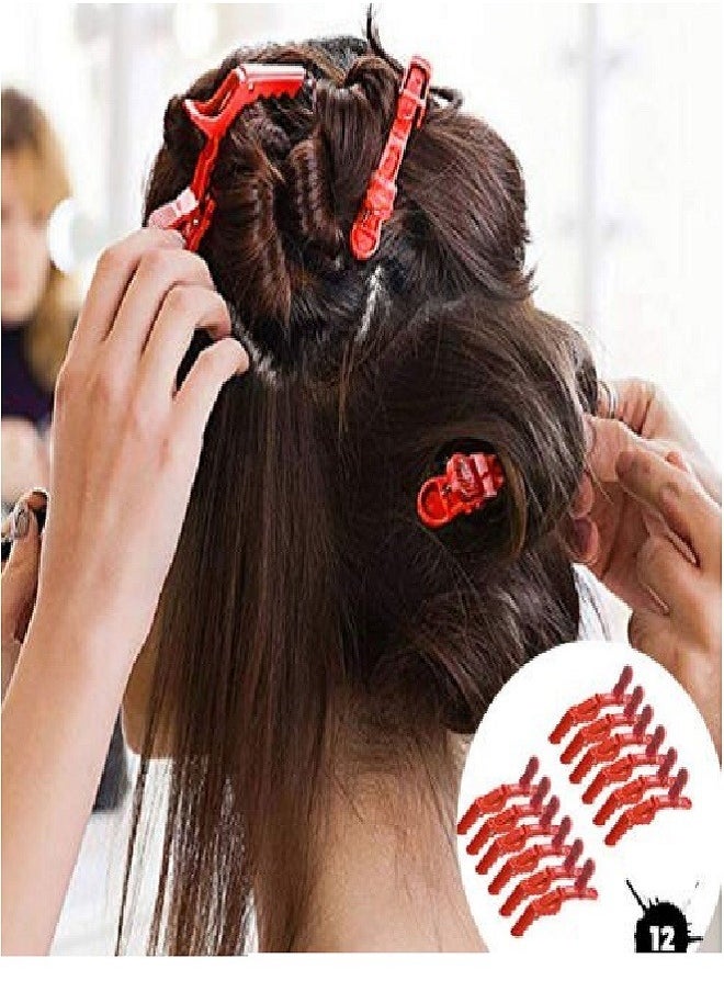 Generic - Hair dressing Clips -6pcs MultiColor - Image 1