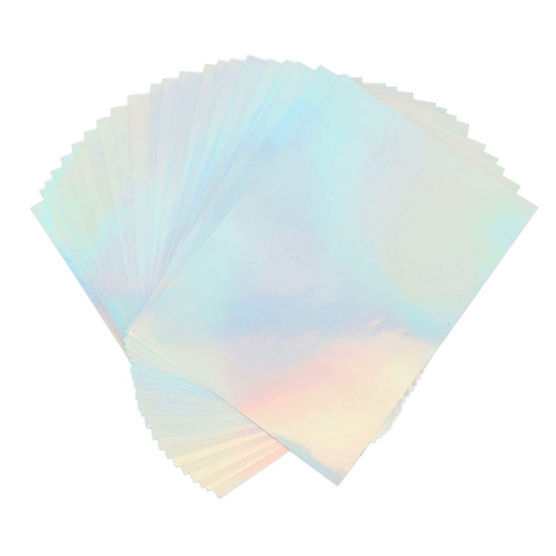 Printable Holographic Sticker Sheets For Inkjet Printer 22 Pack - Image 2