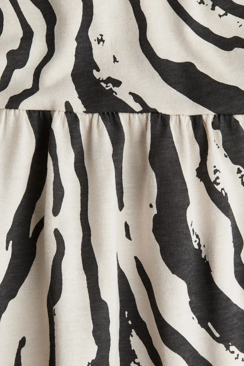 H&M Patterned cotton dress
