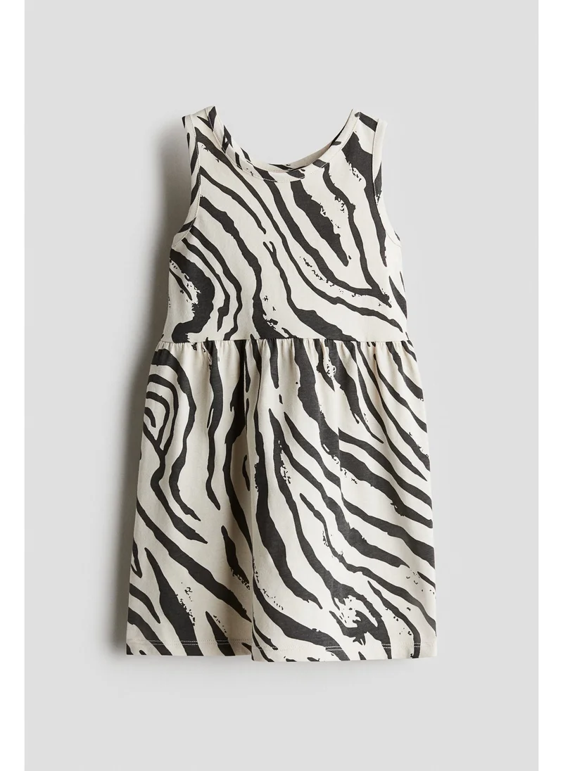 H&M Patterned cotton dress