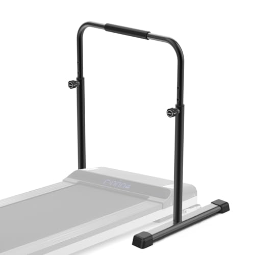 LANGRUI Adjustable Walking Pad Handle only, 19.7 inch Wide, 44 inch Max Height (Black) - Image 1