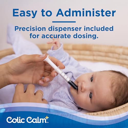 Colic Calm Plus - Gripe Water with Extra Support, Infant Gas Drops for Newborns, Colic & Upset Stomach Relief, Safe & Gentle, Baby Essentials for Digestive Health, 2 fl oz (Pack of 1) - Image 5