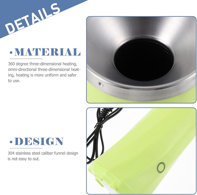 PATKAW Automatic Roll Maker and Sausage Boiler 110v US, Stainless Steel Mini Omelet Cooker for Household Breakfast, Electric Vertical Roll Machine Kitchen Appliance Random Color - Image 3