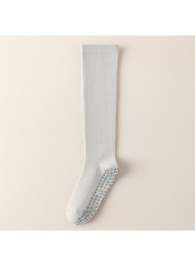 Bluejw Color Matching Yoga Calf Socks Professional Non-slip Pilates Pressure Sports Socks Children Spring And Autumn Fitness Dance Stockings - Image 1