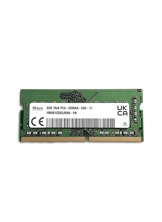 Hynix SK Hynix 8GB SODIMM DDR4 3200 PC4 1Rx8 HMA81GS6DJR8N-XN SO-DIMM Laptop RAM Memory for Dell HP Lenovo and Other Systems  - Image 1