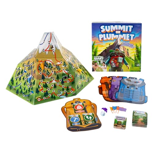 Goliath Summit or Plummet Game | Includes A Giant 13-Inch Tall 3D Mountain | 2-4 Players | Ages 8+ - Image 2