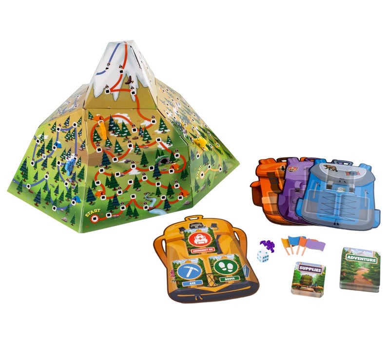 Goliath Summit or Plummet Game | Includes A Giant 13-Inch Tall 3D Mountain | 2-4 Players | Ages 8+ - Image 4