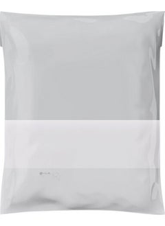 Svs Etiket Plastik Svs Label Plastic 35 x 45 + 5 Inside Black Outside Gray Pocket Cargo Bag 80 Micron  - Image 1