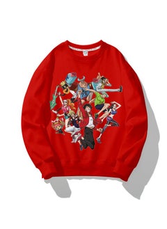 KUYING New One Piece Casual Loose Round Neck Hoodie  - Image 1