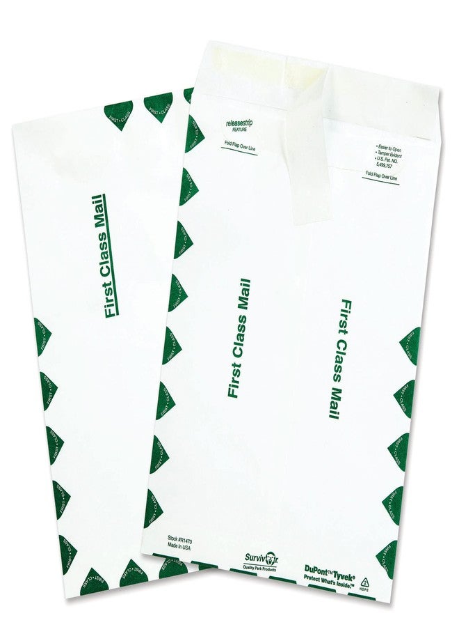 Quality Park Survivor R1470 Tyvek USPS First Class Mailer, 9 x 12, White (Box of 100) - Image 3