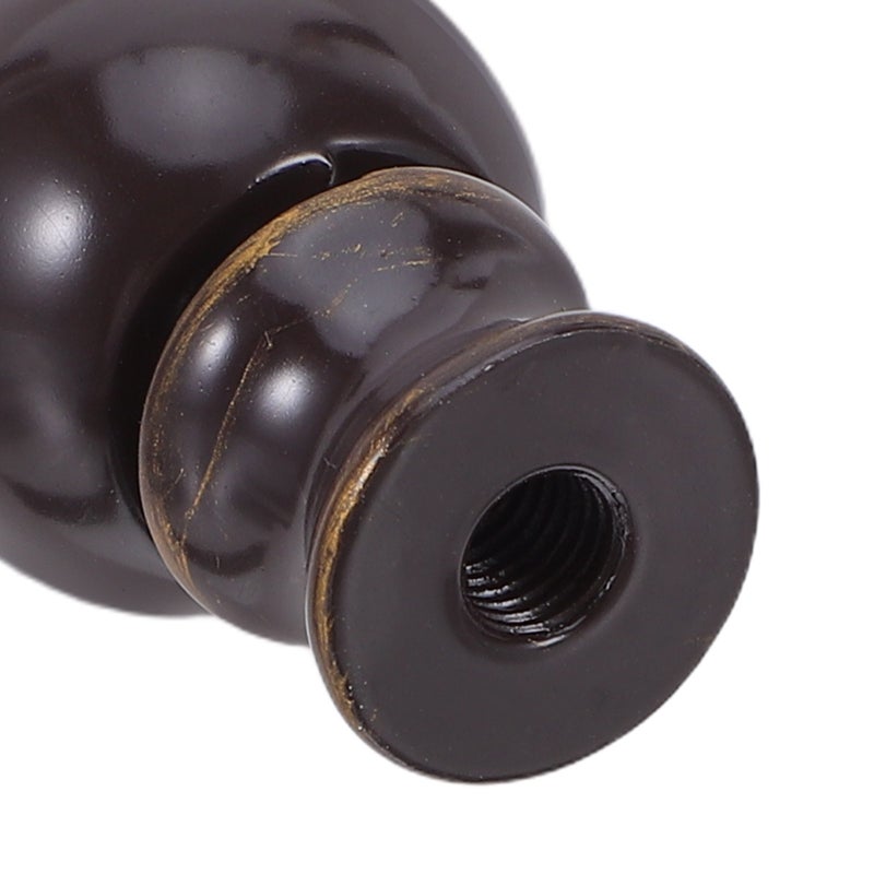4pcs Lamp Finial Cap Knob For Lampshade Top - Decorative Knob Top Finials Metal Lampshade Accessories For Decoration Coffee - Image 2