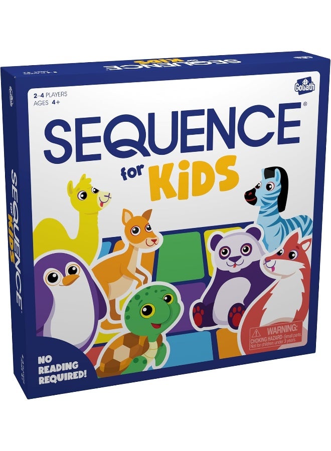 Jax Games SEQUENCE for Kids The 'No Reading Required' Strategy Game - Image 4