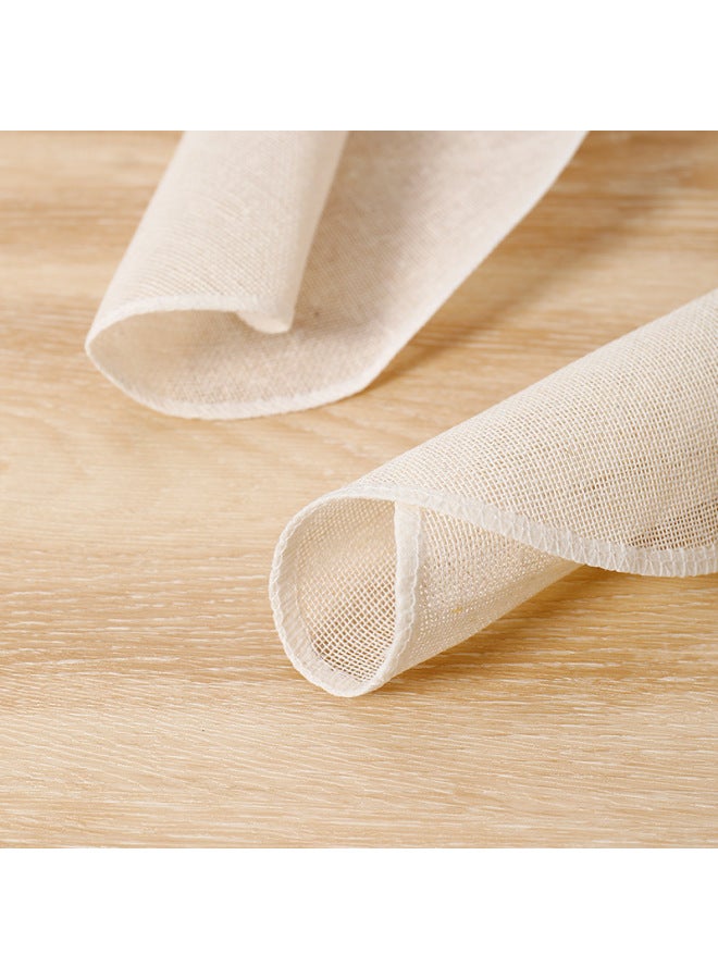 Household Steamer Cloth Steamed Buns Steamer Cushion Non-stick Steamer Steamed Bun Pure Cotton Gauze Steamer Cloth Steamed Buns Round Paper Cushion-Size:True Color|38*38cm 1 Piece - Image 3