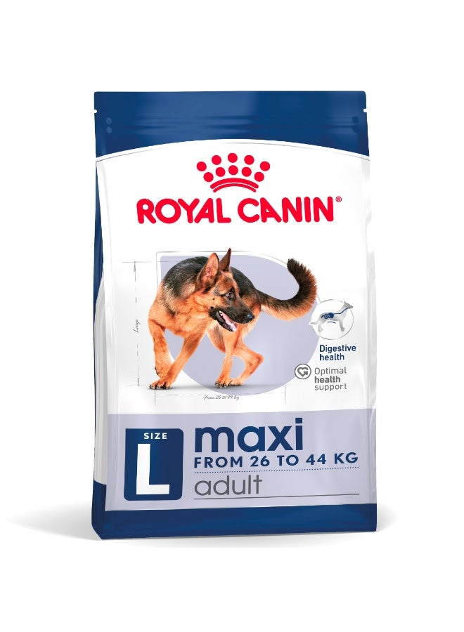 Royal Canin Maxi Adult Dry Food Bag 10kg - Image 1