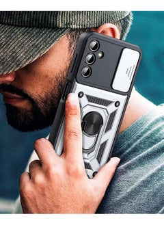 Generic samsung a16 Shield Full Protection Case With Metal Ring &Slide Camera Cover For samsung a16  - Image 3