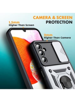 Generic samsung a16 Shield Full Protection Case With Metal Ring &Slide Camera Cover For samsung a16  - Image 5
