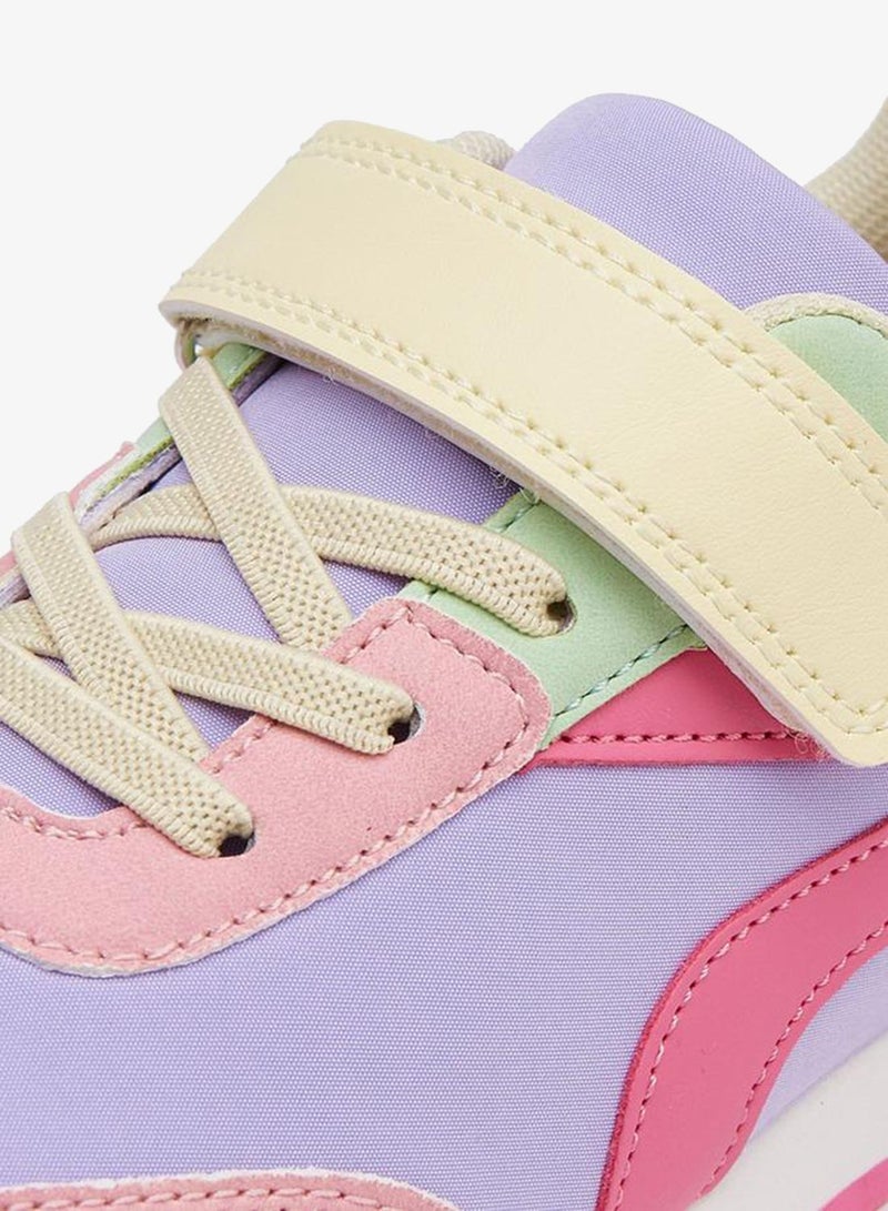 Little Missy Girls Hook and Loop Sneakers - Image 5