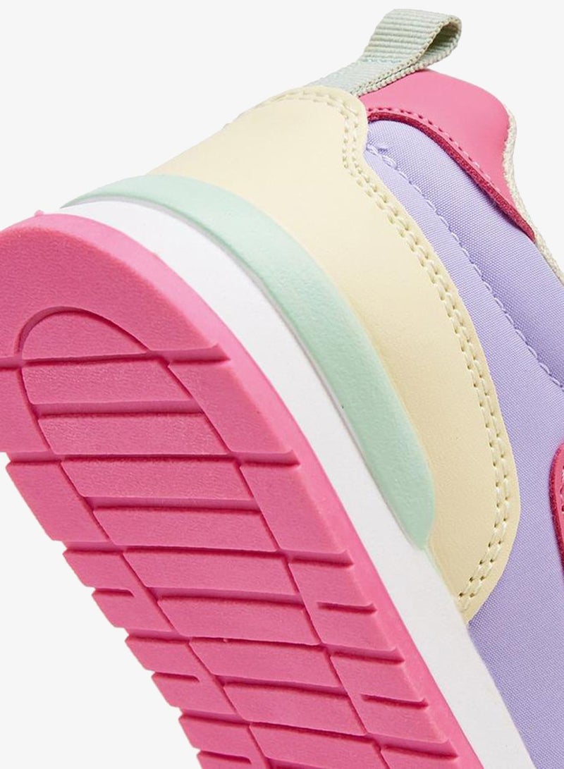 Little Missy Girls Hook and Loop Sneakers - Image 3