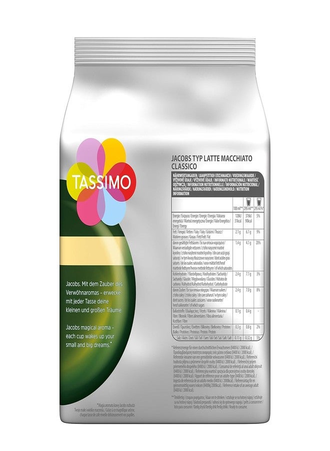Tassimo Jacobs Latte Macchiato, Rainforest Alliance Certified, Pack of 5, 5 x 16 T-Discs (8 Servings) - Image 3