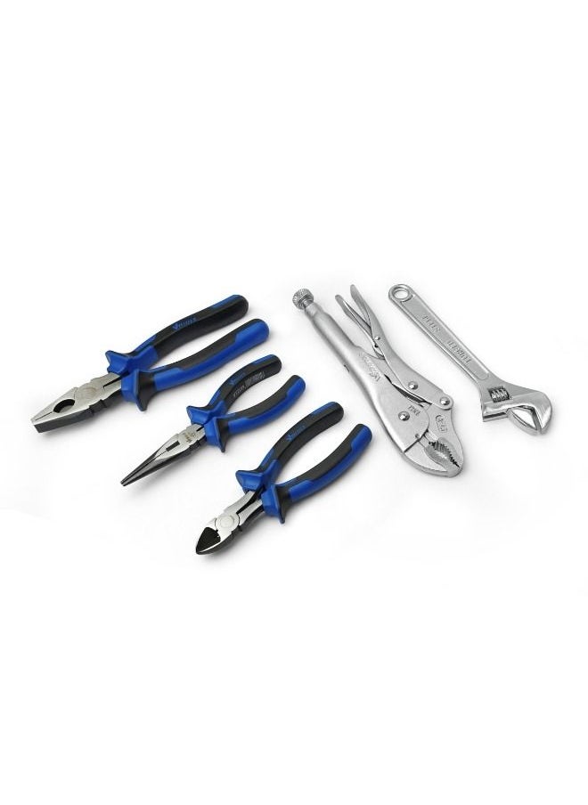 VTOOLS 5 Piece Plier & Wrench Set  - Image 2