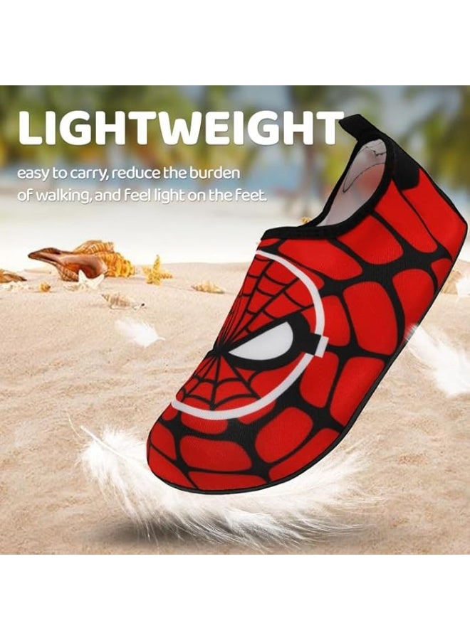 Lucky Kids Water Shoes for Kids Quick-Dry Non-Slip Beach Shoes Swimming Aqua Socks for Diving Surfing Kayaking Beach Walking Water Park - Image 3