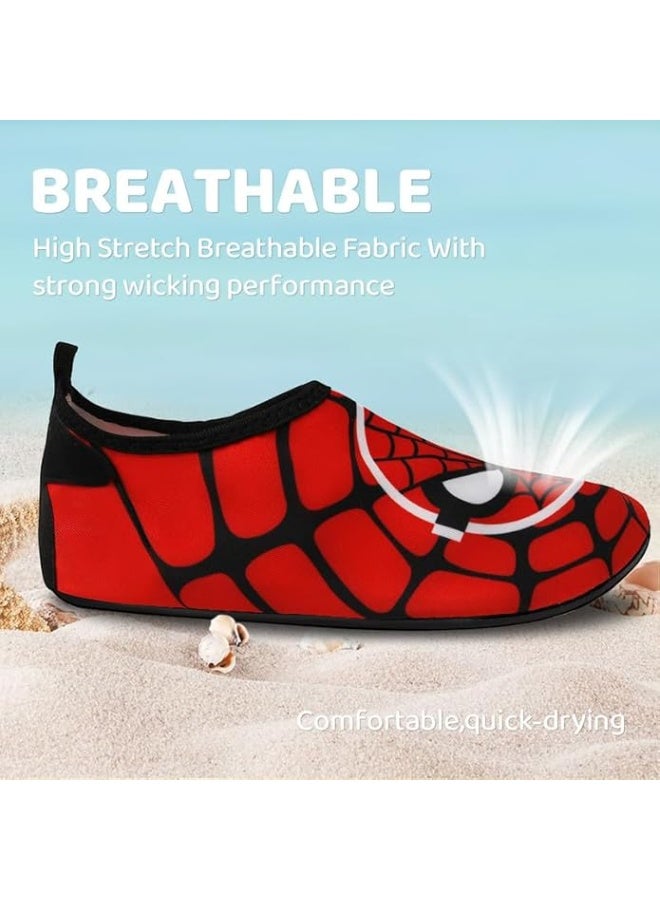 Lucky Kids Water Shoes for Kids Quick-Dry Non-Slip Beach Shoes Swimming Aqua Socks for Diving Surfing Kayaking Beach Walking Water Park - Image 2