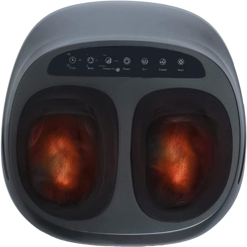 TDOO Foot Massager Machine With Heat/Remote, Deep-Kneading, Compression, Shiatsu, 3 Mode Settings & Adjustable Intensity, Feet Massager For Relieve Foot Pain From Plantar Fasciitis, Improve Circulation - Image 1