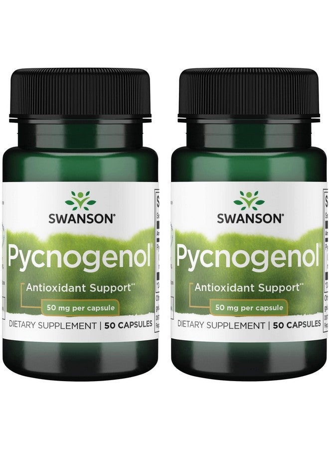 SWANSON Pycnogenol 50 Mg 50 Caps 2 Pack - Image 2