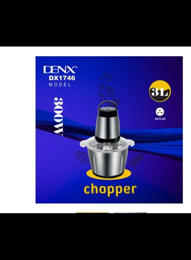 Denx DX1747- Multifunctional Meat Grinder 3L - Image 1