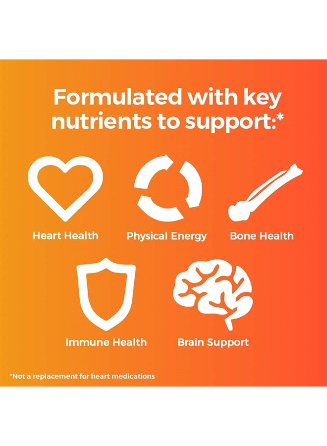 ONE A DAY حبوب ون في اليوم للنساء 50+، متعددة الفيتامينات المتقدمة للنساء، فيتامينات لدعم الدماغ ودعم المناعة، متعددة الفيتامينات مع مركب فيتامين ب 8 الفائق، 110 حبة - Image 3