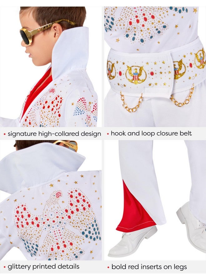 Rubies Deluxe Elvis Child Costume, Medium, As Shown - Image 3