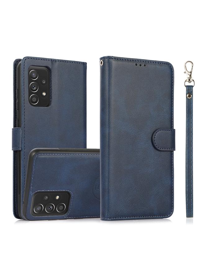 إيروريكس جراب لهاتف Samsung Galaxy A13 4G من جلد العجل 2 في 1 قابل للفصل بغطاء خلفي مغناطيسي وغطاء جلدي - Image 1