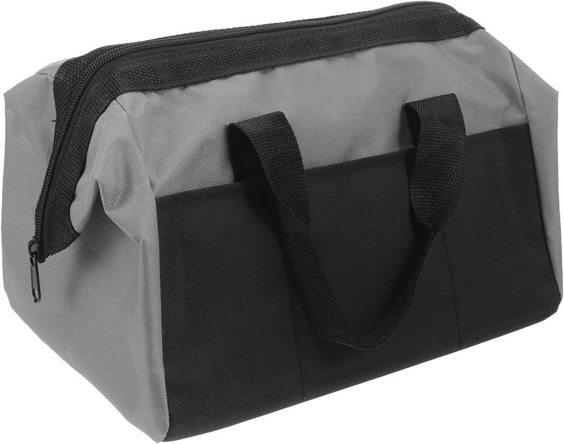 12-inch Multi-function Electrician Tool Tote Bag Large Capacity Sturdy Tool Storage Pouch for Home Maintenance and Carpentry - Image 1