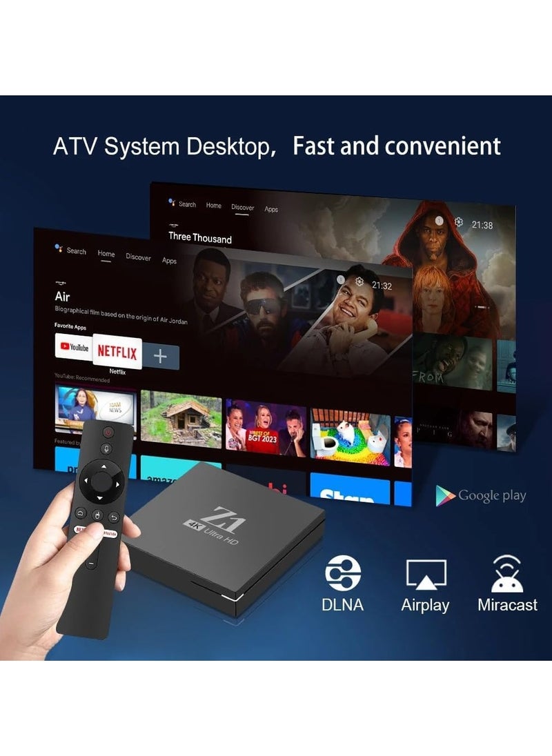 Android - Z1 4k Android TV Box - H313 Quad Core - 2+16 rom - Ott box - Set top box - Android 10 - Image 1