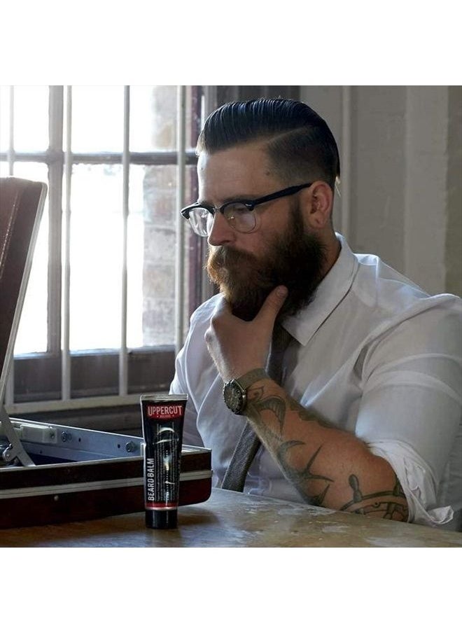 Uppercut Deluxe - Conditioning Beard Balm for Control & Natural Shine, 3.38 fl.oz. (PACKAGING MAY VARY) - Image 1