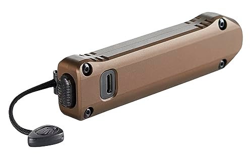 Streamlight 88813 Wedge XT 500-Lumen 1900-Candela Flat Everyday Carry Flashlight, Includes USB-Cable and Pocket Lanyard, Coyote - Image 2
