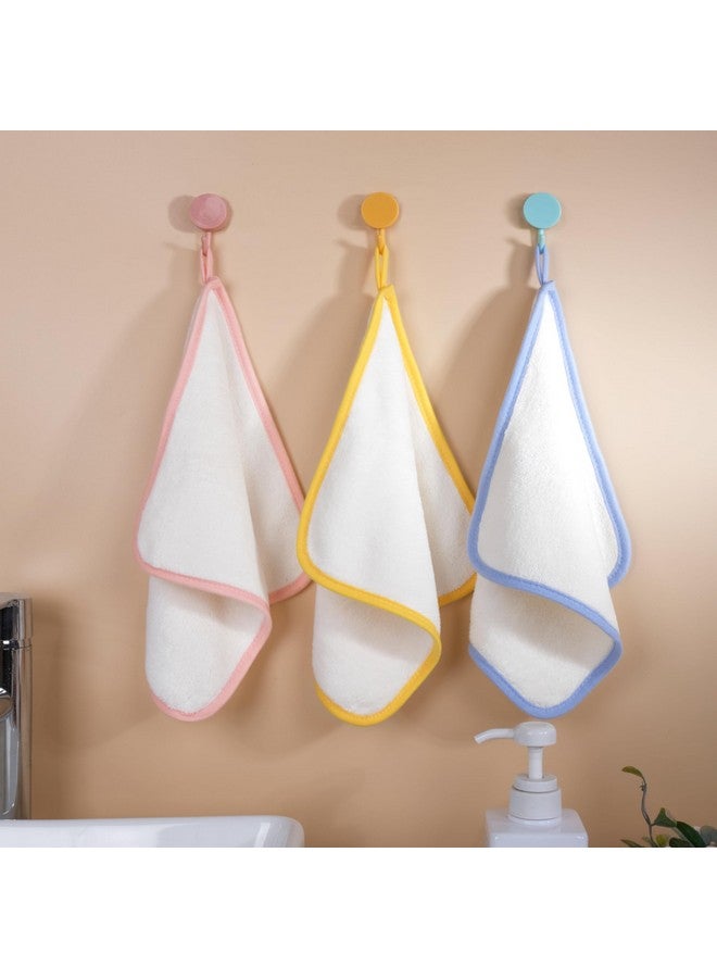 POLYTE Hypoallergenic Gentle Microfiber Baby Washcloth, 10 x 10 in, 6 Pack (White) - Image 3