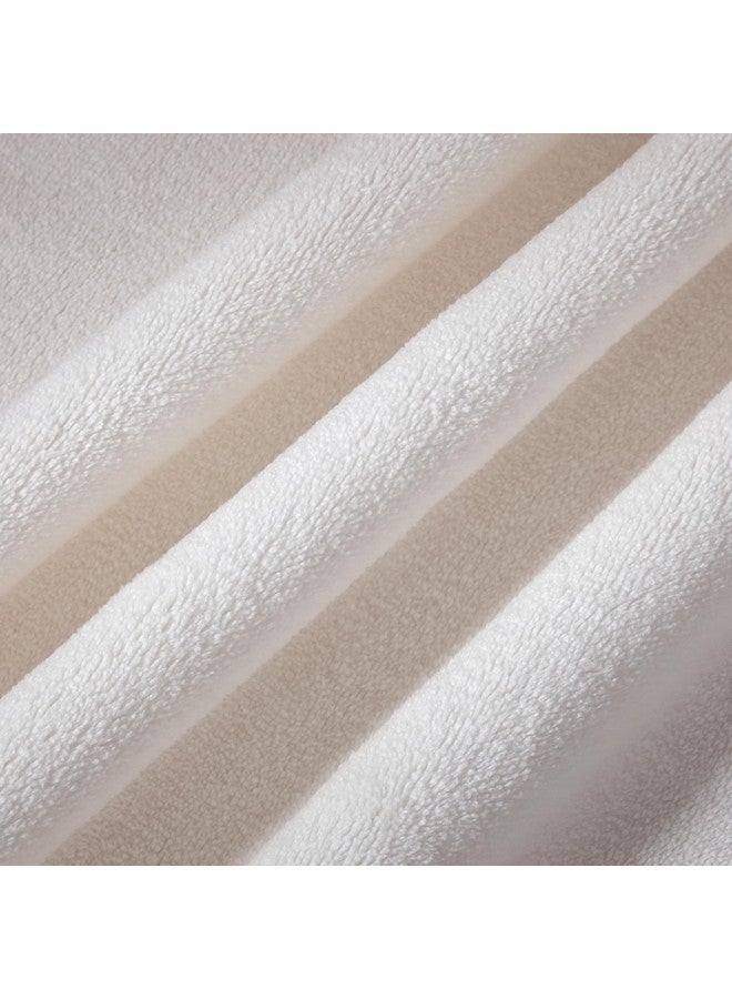 POLYTE Hypoallergenic Gentle Microfiber Baby Washcloth, 10 x 10 in, 6 Pack (White) - Image 4