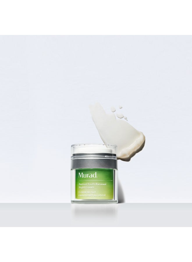 Murad Retinol Youth Renewal Night Cream - Delivers Intensive Hydration & Anti-Aging Benefits, Reduces Signs of Aging While You Sleep (50 ml) - Image 3