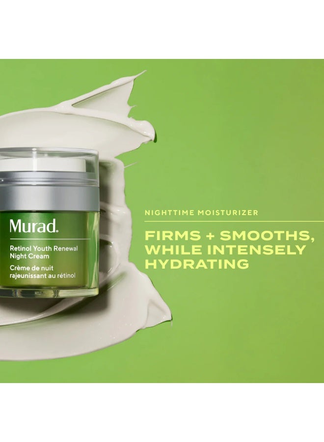 Murad Retinol Youth Renewal Night Cream - Delivers Intensive Hydration & Anti-Aging Benefits, Reduces Signs of Aging While You Sleep (50 ml) - Image 5