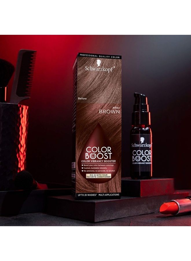 Color Boost Color Vibrancy Booster, Brown